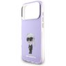 Etui Karl Lagerfeld IML Aquarelle Karl   & Choupette & Logo MagSafe do iPhone 17 Pro Max fioletowy na NearMe.pl