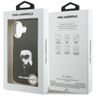 Etui Karl Lagerfeld IML Aquarelle Karl   & Logo MagSafe do iPhone 17 czarny na NearMe.pl