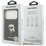 Etui Karl Lagerfeld IML Aquarelle Karl   & Logo MagSafe do iPhone 17 Pro czarny na NearMe.pl