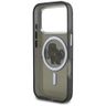 Etui Karl Lagerfeld IML Glitter Karl &   Choupette Sketch Logo MagSafe do iPhone 17 Pro czarny na NearMe.pl