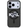 Etui Karl Lagerfeld IML Glitter Karl &   Choupette Sketch Logo MagSafe do iPhone 17 Pro czarny na NearMe.pl