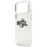 Etui Karl Lagerfeld IML Glitter Karl &   Choupette Sketch Logo MagSafe do iPhone 17 Pro Max przezroczysty na NearMe.pl