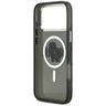 Etui Karl Lagerfeld IML Glitter Karl &   Choupette Sketch Logo MagSafe do iPhone 17 Pro Max czarny na NearMe.pl