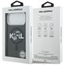 Etui Karl Lagerfeld IML Glitter Karl &   Choupette Sketch Logo MagSafe do iPhone 17 Pro Max czarny na NearMe.pl