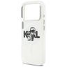 Etui Karl Lagerfeld IML Glitter Karl &   Choupette Sketch Logo MagSafe do iPhone 17 Pro przezroczysty na NearMe.pl