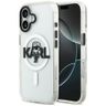 Etui Karl Lagerfeld IML Karl Sketch Logo MagSafe do iPhone 17 przezroczysty na NearMe.pl
