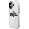 Etui Karl Lagerfeld IML Karl Sketch Logo MagSafe do iPhone 17 przezroczysty na NearMe.pl