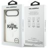 Etui Karl Lagerfeld IML Karl Sketch Logo MagSafe do iPhone Air przezroczysty na NearMe.pl