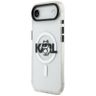 Etui Karl Lagerfeld IML Choupette Sketch Logo MagSafe do iPhone Air przezroczysty na NearMe.pl