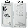 Etui Karl Lagerfeld IML Choupette Sketch Logo MagSafe do iPhone 17 przezroczysty na NearMe.pl