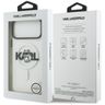 Etui Karl Lagerfeld IML Choupette Sketch Logo MagSafe do iPhone 17 Pro Max przezroczysty na NearMe.pl
