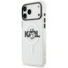Etui Karl Lagerfeld IML Choupette Sketch Logo MagSafe do iPhone 17 Pro Max przezroczysty na NearMe.pl