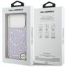 Etui Karl Lagerfeld IML KL Monogram      MagSafe do iPhone 17 Pro fioletowy na NearMe.pl
