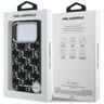 Etui Karl Lagerfeld IML KL Monogram      MagSafe do iPhone 17 Pro czarny na NearMe.pl