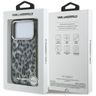Etui Karl Lagerfeld IML Leopard Pattern MagSafe do iPhone 17 Pro czarny na NearMe.pl