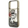 Etui Karl Lagerfeld Liquid Glitter       Choupette Logo MagSafe do iPhone 17 Pro czarny na NearMe.pl
