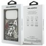 Etui Karl Lagerfeld Liquid Glitter       Choupette Logo MagSafe do iPhone 17 Pro czarny na NearMe.pl