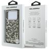 Etui Karl Lagerfeld IML Leopard Pattern  MagSafe do iPhone 17 Pro brązowy na NearMe.pl