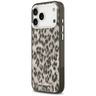 Etui Karl Lagerfeld IML Leopard Pattern  MagSafe do iPhone 17 Pro Max brązowy na NearMe.pl