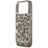 Etui Karl Lagerfeld IML Leopard Pattern  MagSafe do iPhone 17 Pro Max brązowy na NearMe.pl