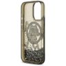 Etui Karl Lagerfeld Liquid Glitter       Choupette Logo MagSafe do iPhone 17 czarny na NearMe.pl
