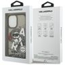 Etui Karl Lagerfeld Liquid Glitter       Choupette Logo MagSafe do iPhone 17 czarny na NearMe.pl