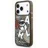 Etui Karl Lagerfeld Liquid Glitter       Choupette Logo MagSafe do iPhone 17 Pro Max czarny na NearMe.pl