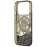 Etui Karl Lagerfeld Liquid Glitter       Choupette Logo MagSafe do iPhone 17 Pro Max czarny na NearMe.pl