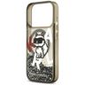 Etui Karl Lagerfeld Liquid Glitter       Choupette Logo MagSafe do iPhone 17 Pro Max czarny na NearMe.pl