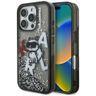 Etui Karl Lagerfeld Liquid Glitter       Choupette Logo do iPhone 16 Pro Max czarny na NearMe.pl