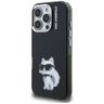Etui Karl Lagerfeld IML Aquarelle        Choupette & Logo do iPhone 16 Pro czarny na NearMe.pl