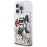 Etui Karl Lagerfeld Liquid Glitter       Choupette Logo do iPhone 16 Pro przezroczysty na NearMe.pl