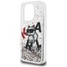 Etui Karl Lagerfeld Liquid Glitter       Choupette Logo do iPhone 16 Pro Max przezroczysty na NearMe.pl