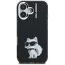 Etui Karl Lagerfeld IML Aquarelle        Choupette & Logo do iPhone 16 czarny na NearMe.pl