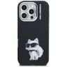 Etui Karl Lagerfeld IML Aquarelle        Choupette & Logo do iPhone 16 Pro Max czarny na NearMe.pl