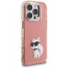 Etui Karl Lagerfeld IML Aquarelle        Choupette & Logo do iPhone 16 Pro różowy na NearMe.pl