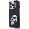 Etui Karl Lagerfeld IML Aquarelle Karl   & Choupette & Logo do iPhone 16 Pro czarny na NearMe.pl