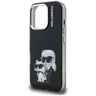 Etui Karl Lagerfeld IML Aquarelle Karl   & Choupette & Logo do iPhone 16 Pro Max czarny na NearMe.pl