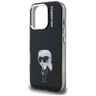Etui Karl Lagerfeld IML Aquarelle Karl   & Logo do iPhone 16 Pro czarny na NearMe.pl