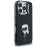 Etui Karl Lagerfeld IML Aquarelle Karl   & Logo do iPhone 16 Pro Max czarny na NearMe.pl