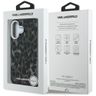 Etui Karl Lagerfeld IML Leopard Pattern  MagSafe do iPhone 16 czarny na NearMe.pl