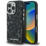 Etui Karl Lagerfeld IML Leopard Pattern  MagSafe do iPhone 16 Pro Max czarny na NearMe.pl