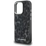 Etui Karl Lagerfeld IML Leopard Pattern  MagSafe do iPhone 16 Pro Max czarny na NearMe.pl