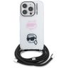 Etui Karl Lagerfeld IML Crossbody        Karl&Choupette Head do iPhone 16 Pro Max biały na NearMe.pl