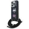 Etui Karl Lagerfeld IML Crossbody        Karl&Choupette Head do iPhone 16 Pro Max czarny na NearMe.pl
