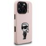 Etui Karl Lagerfeld Silicone Karl Sketch MagSafe do iPhone 16 Pro Max różowy na NearMe.pl