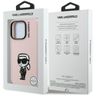 Etui Karl Lagerfeld Silicone Karl Sketch MagSafe do iPhone 16 Pro Max różowy na NearMe.pl