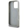 Etui Karl Lagerfeld Grained Pattern &    Logo MagSafe do iPhone 16 Pro szary na NearMe.pl