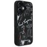 Etui Karl Lagerfeld Grained Pattern &    Logo MagSafe do iPhone 16 czarny na NearMe.pl