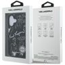 Etui Karl Lagerfeld Grained Pattern &    Logo MagSafe do iPhone 16 czarny na NearMe.pl